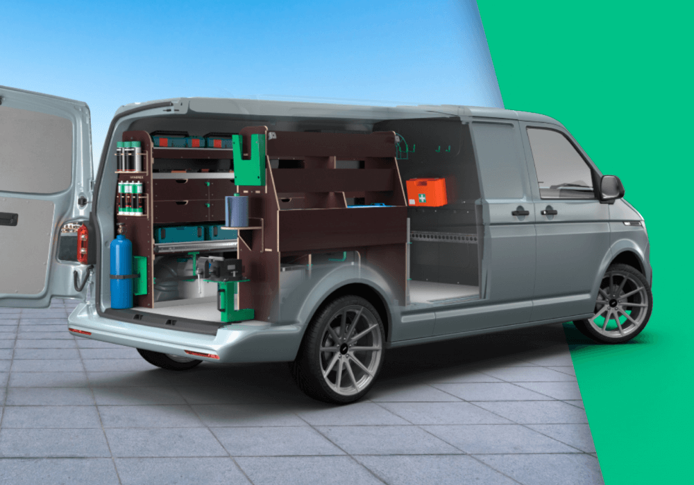 How to equip a vehicle with metal furniture and shelving?