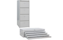 Filing cabinets Metal filing cabinets are the best solution for office and office work - they are ergonomic and easy to use, as well as resistant to various types of