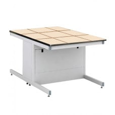 Two-sided laboratory table SO-K