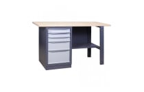 Workshop tables Work tables are intended for equipping workplaces in industrial enterprises, workshops and car repair shops. The workbenches are made of high-quality,