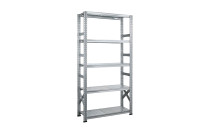 Universal metal shelves Garage shelves are perfect for storing various tools, spare parts, technical solutions and various boxes used on the farm. Durable and functional shel