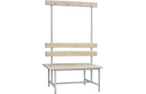 Changing room benches Benches are intended for use in gyms, swimming pools, and industrial companies' changing rooms. Practical and stable dressing room steps for daily use