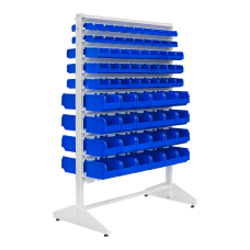 Kastīšu stends, divpusējs ar 138 kastītēm, 1500 mm