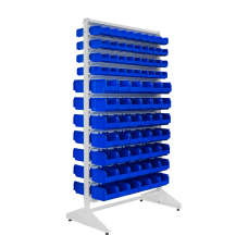 Kastīšu stends, divpusējs ar 156 kastītēm, 1800 mm
