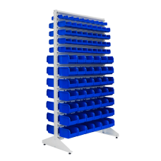 Kastīšu stends, divpusējs ar 174 kastītēm, 1800 mm