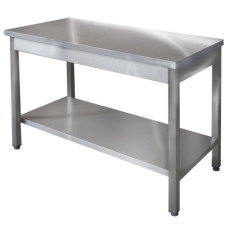 Stainless steel table NTG-P, 1900x600