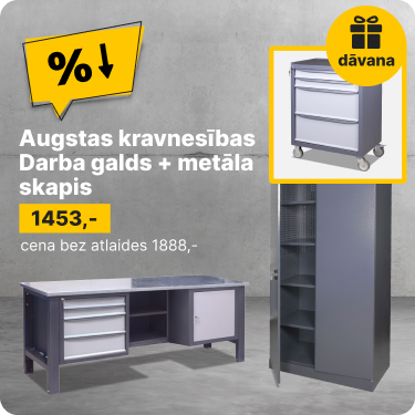 Augstas kravnesības darba galdi -30%