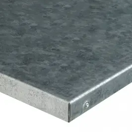 Worktop 25 mm OSB + galvanised metal plate (1500x620 mm)