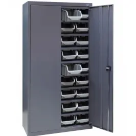 Tool metal cabinet with containers YASHM-18/1