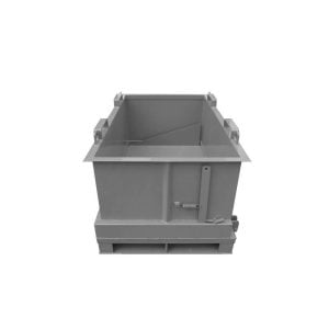FDM1500 container TO be dumped from underneath