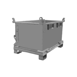 FDMB750 container TO be dumped from underneath