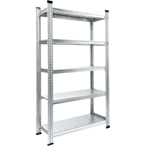 Metāla plaukti 2500x600x320mm 4 plauktu līmeņi