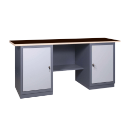 Metāla darba galds ar atvilktņu blokiem 41 D / D / 1800x620mm
