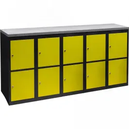 Cabinet with table top 2,000, 10 cells