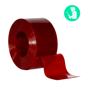 PVC curtain roll, 50 m, 400 x 4 mm, for welding