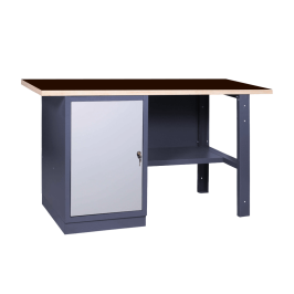 Steel work bench for workshop D/1200x620mm