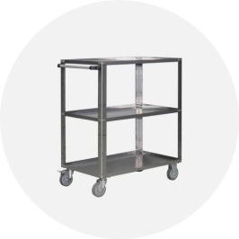 Stainless steel trolleys
