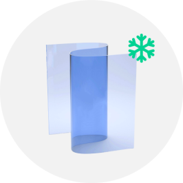 Elastic PVC curtains
