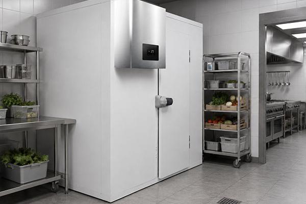 TEFCOLD aukstuma kamera industriālā telpā