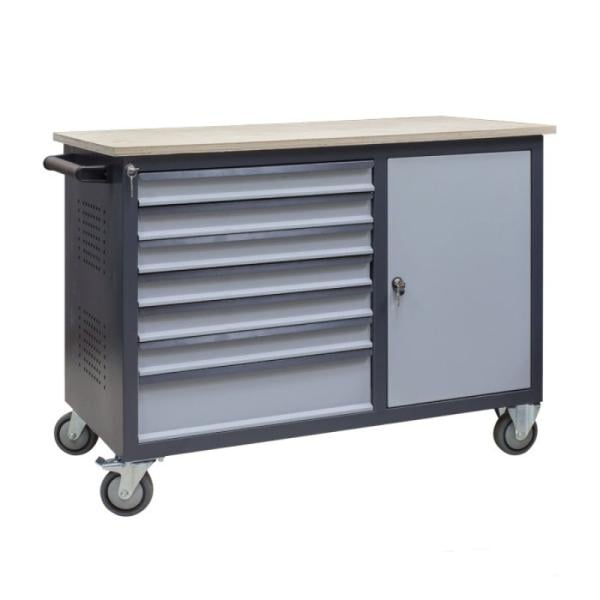 Mobile-work-desk-drawer-cabinet-on-wheels-VM-6MS-D-F-5